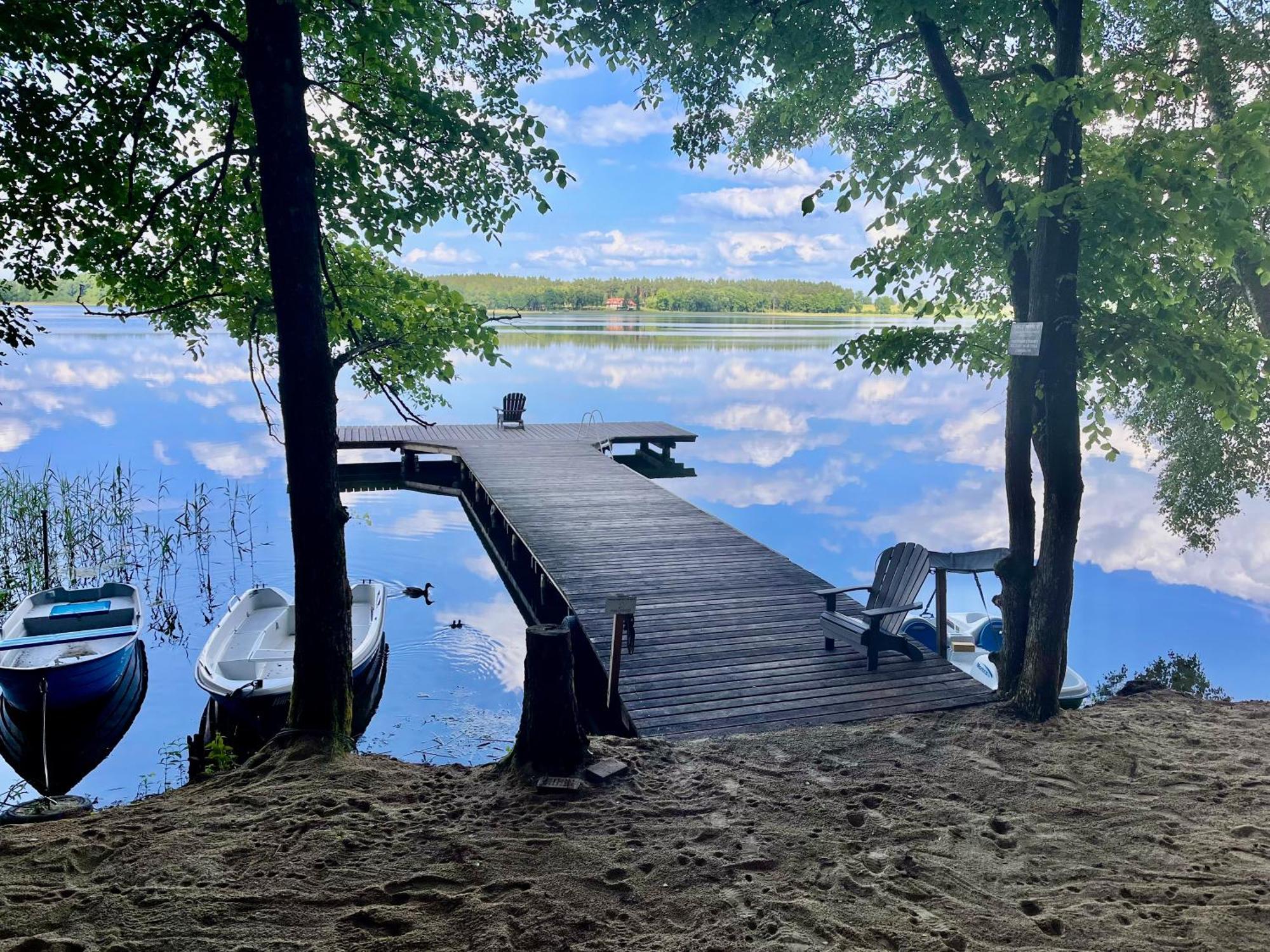 Mazursko - Komfortowe Apartamenty Nad Jeziorem, Sauna, Kominki Na Parterze Кретовіни Екстер'єр фото
