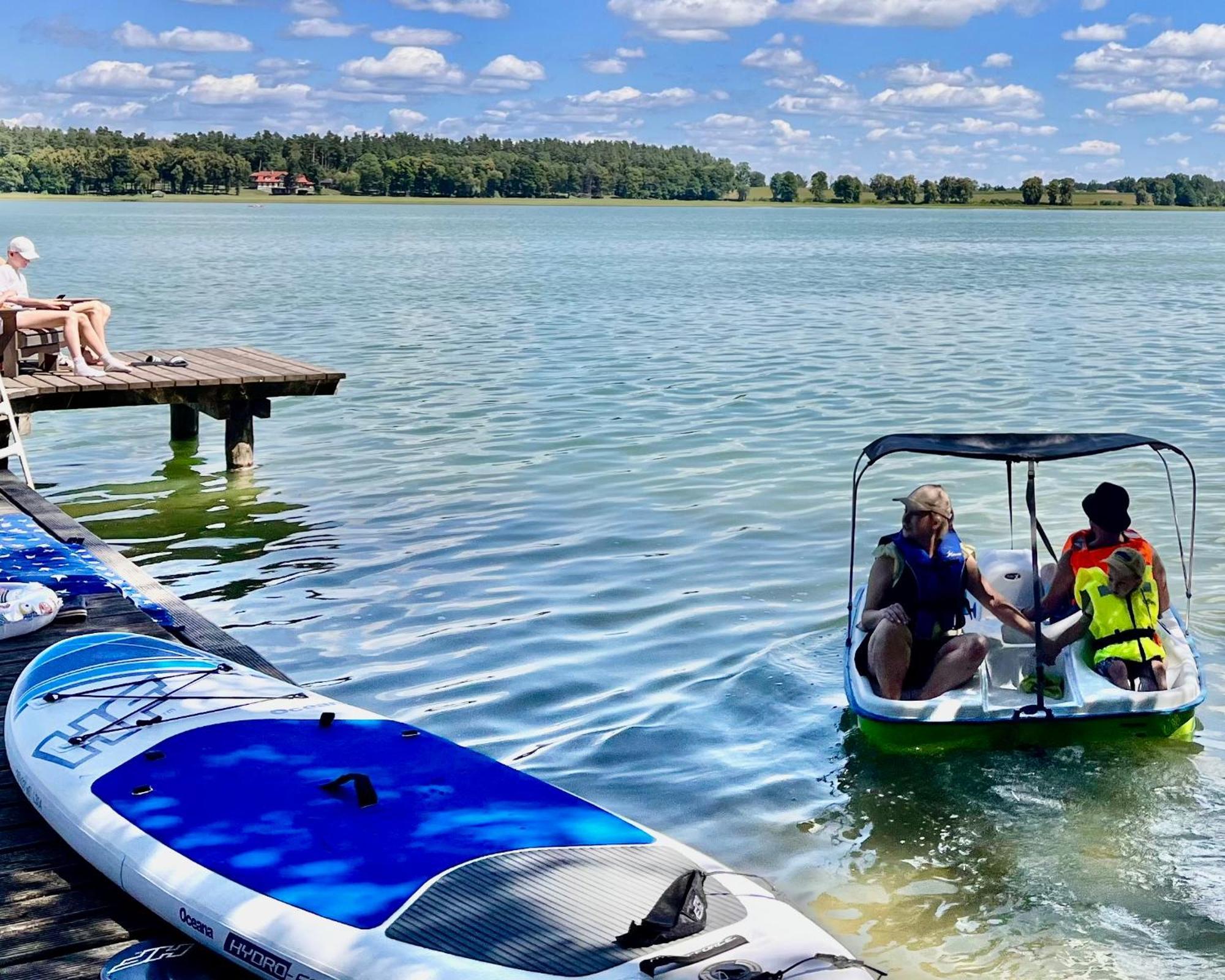 Mazursko - Komfortowe Apartamenty Nad Jeziorem, Sauna, Kominki Na Parterze Кретовіни Екстер'єр фото